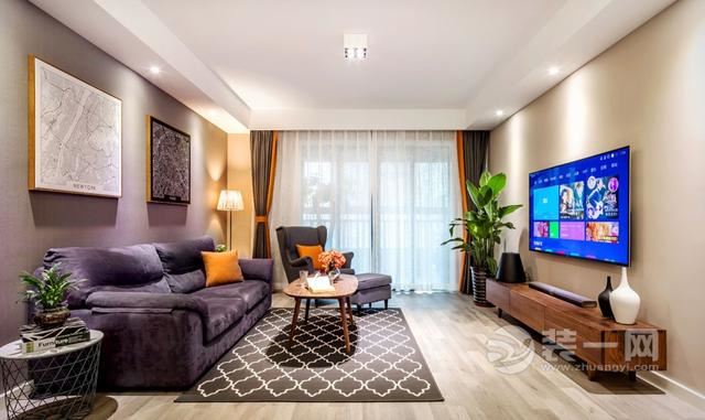 140平米现代简约风格装修实景图