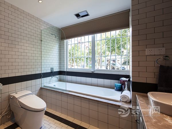 三居室老房变美式风格装修效果图