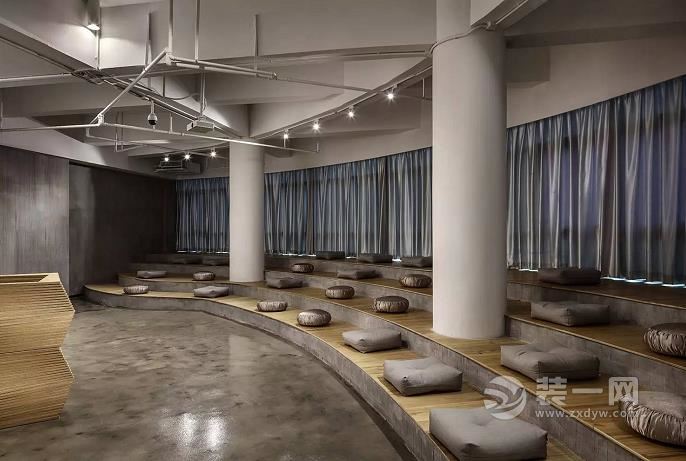 新中式风格办公室装修效果图