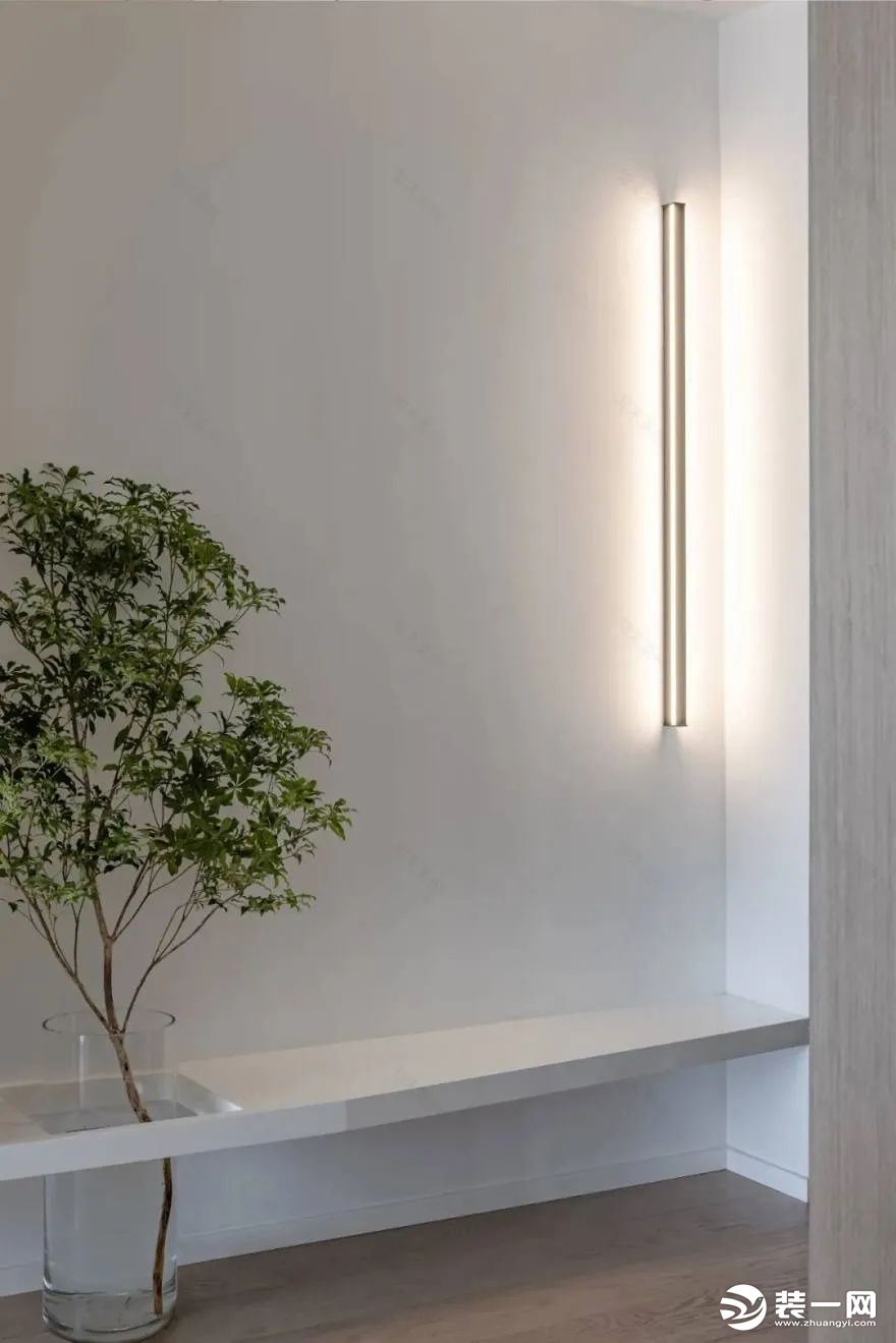 130平现代简约装修效果图 淡颜系定制家装