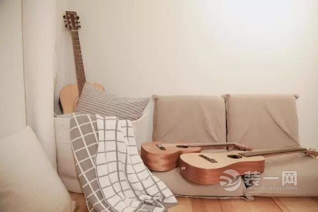 MUJI风格装修96平米两居室装修案例