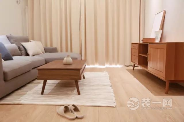 MUJI风格装修96平米两居室装修案例