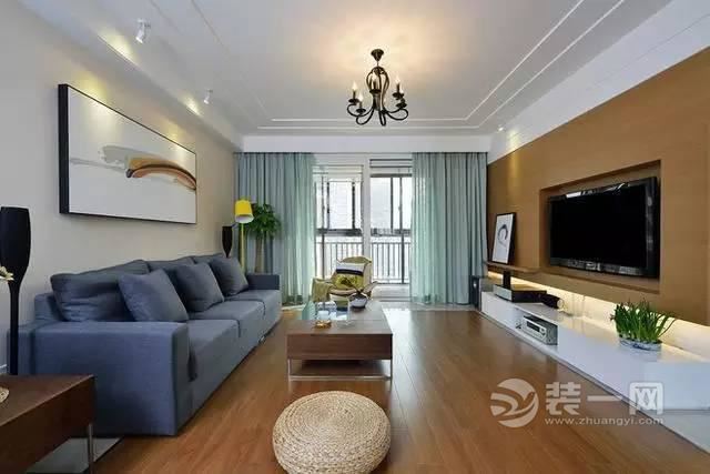 昆明万宏国际160平四居室装修案例 20万现代简约风