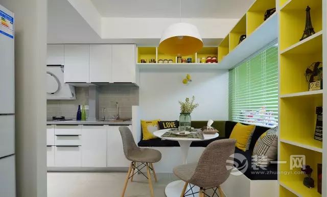 全包8万装修48平米两室两厅简约风效果图