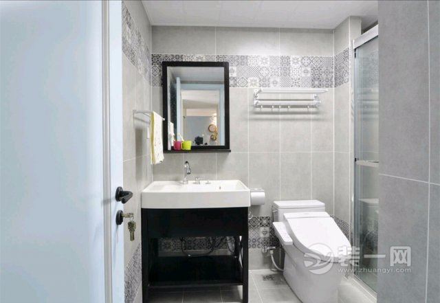 89㎡小三房现代美式风格装修设计色彩搭配层次十足 89㎡小三房现代美式风格装修设计色彩搭配层次十足