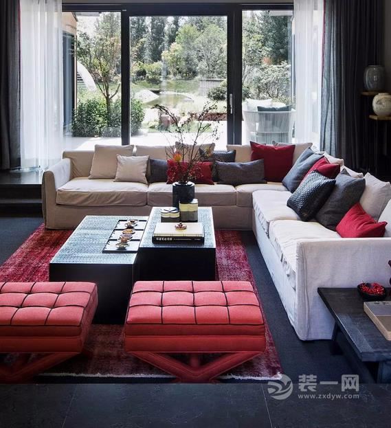 新中式风格别墅装修效果图