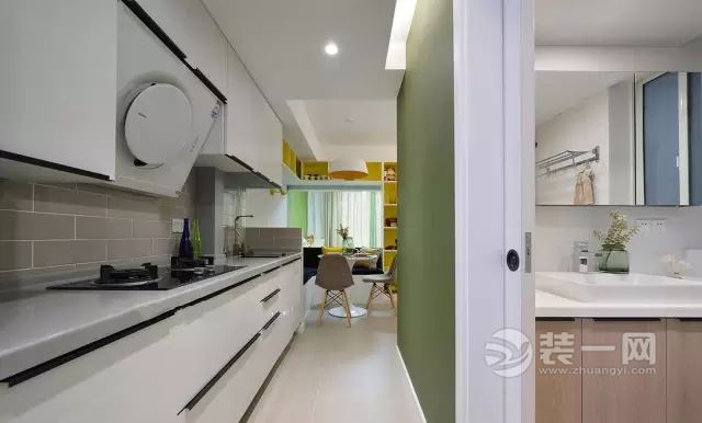 全包8万装修48平米两室两厅简约风效果图