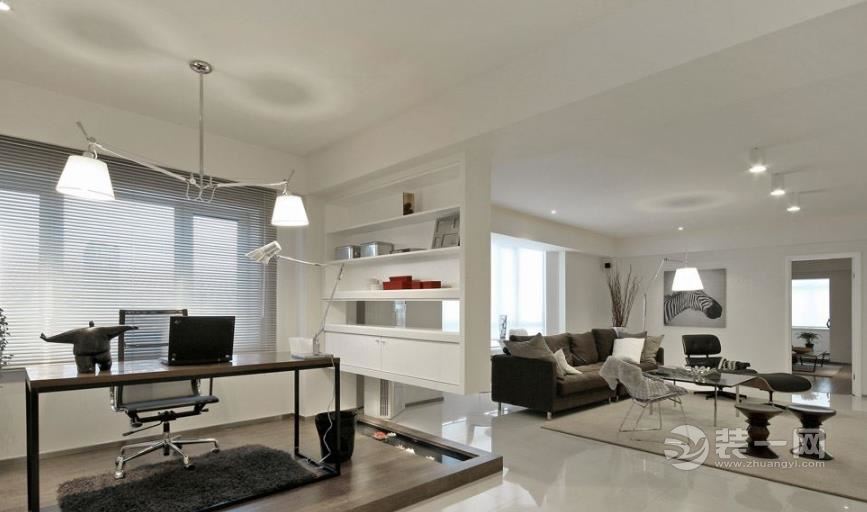 三居室现代简约风格装修效果图