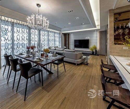 178平米四居室现代简约装修设计