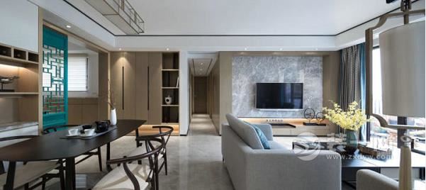 130平米新中式风格装修效果图 130平米新中式风格装修效果图