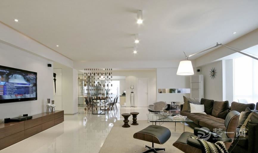 三居室现代简约风格装修效果图