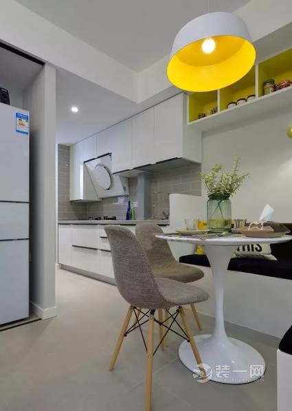 全包8万装修48平米两室两厅简约风效果图