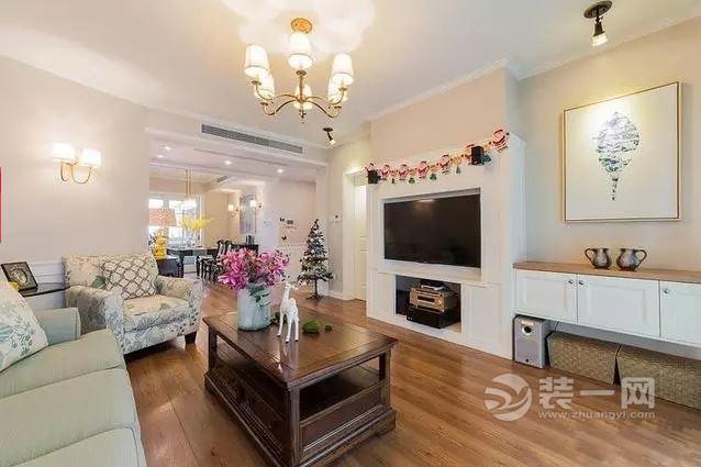 137平米简美四居室2017新房装修可借鉴