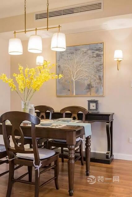 137平米简美四居室2017新房装修可借鉴