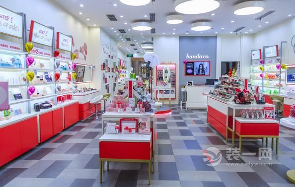 化妆品店装修效果图
