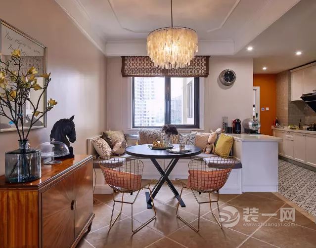 180平米简约美式风格家装实景图