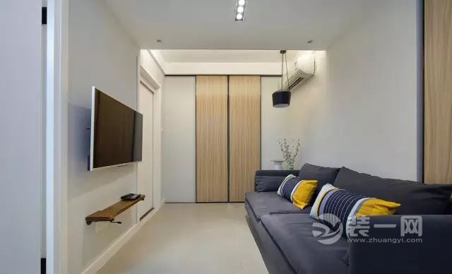 全包8万装修48平米两室两厅简约风效果图