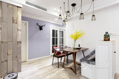 74平米北欧风格两居室装修效果图