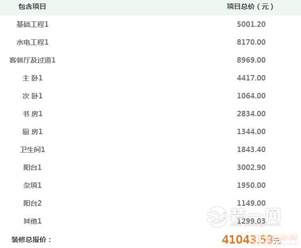 贵阳装修92平米小三房装修报价是多少？