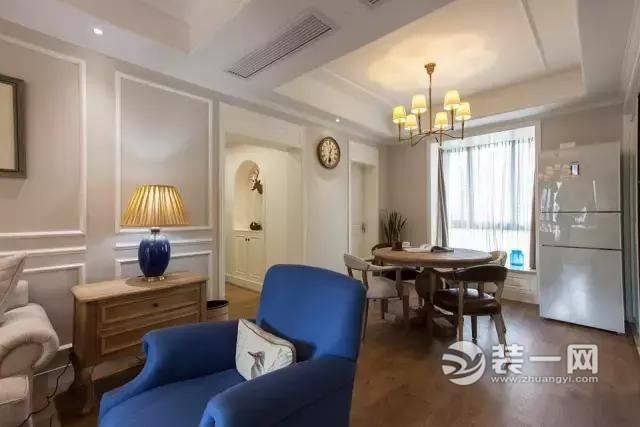 130平米三室两厅现代美式风格装修案例 130平米三室两厅现代美式风格装修案例