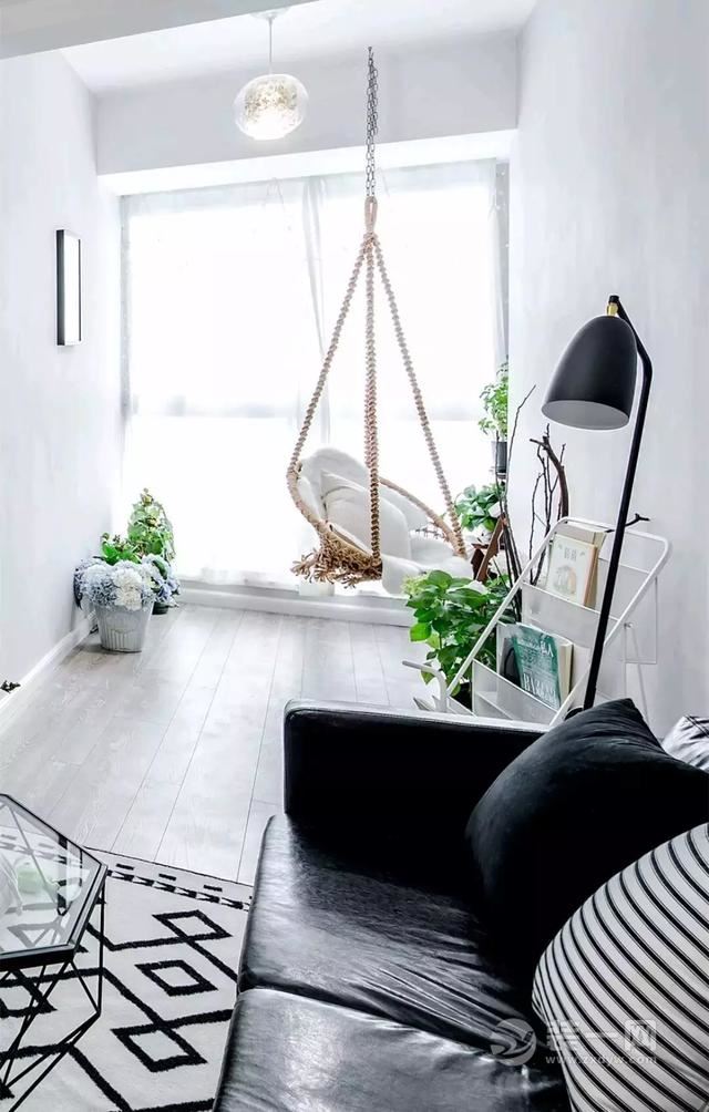 简约北欧风格客厅装修效果图