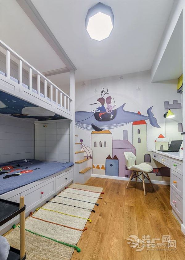 混搭风格儿童房装修效果图