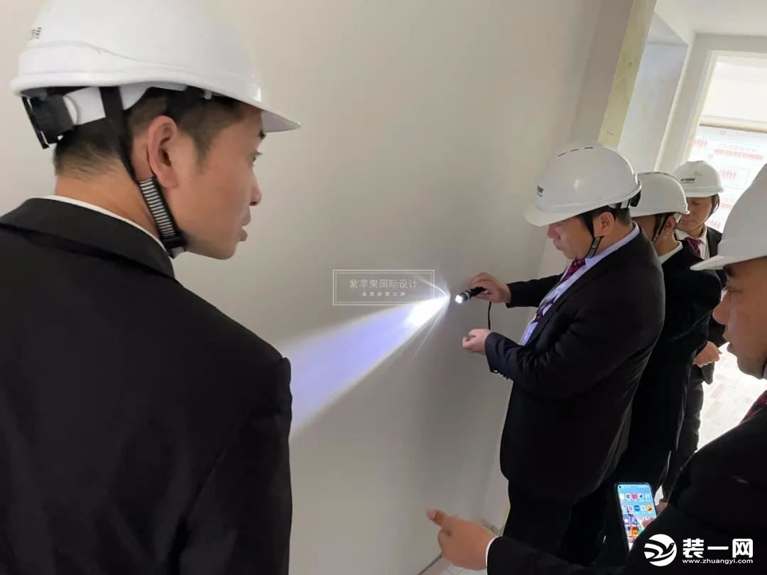 合肥紫苹果装饰公司工地巡检图 合肥紫苹果装饰公司工地巡检图