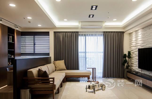 现代简约风格室内设计说明 合肥装修公司全木质装修