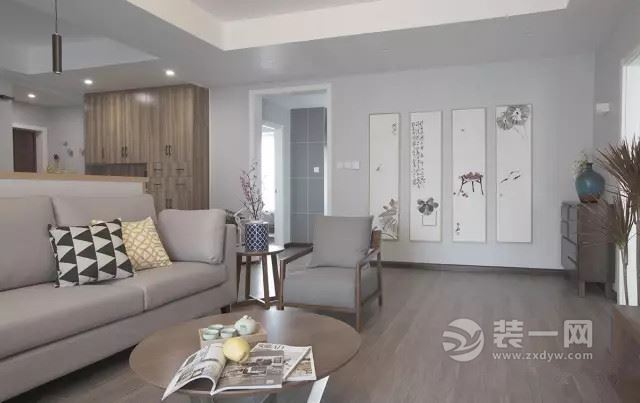 现代中式混搭风格客厅装修效果图 现代中式混搭风格客厅装修效果图