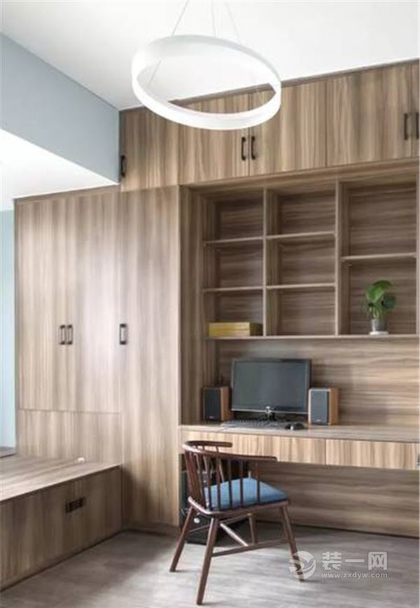 现代中式混搭风格书房装修效果图 现代中式混搭风格书房装修效果图