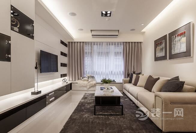 中西混搭风格设计说明合肥装修公司三室两厅装修效果图