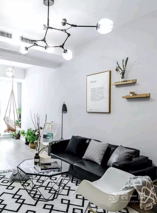 简约北欧风格客厅装修效果图