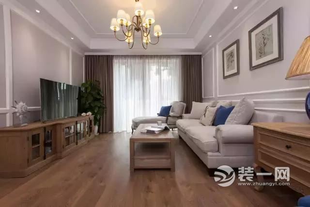 130平米三室两厅现代美式风格装修案例 130平米三室两厅现代美式风格装修案例