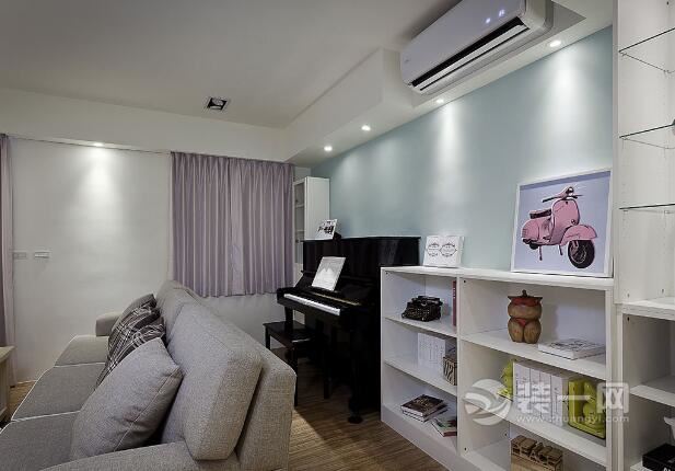 现代简约风格样板间合肥装修公司小户型装修实景图