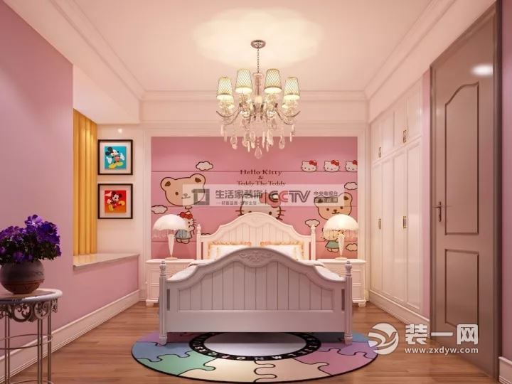 合肥融侨悦城140平米大气欧式装修效果图