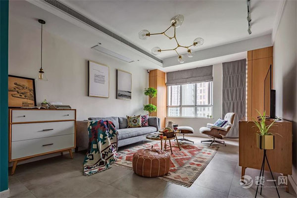 混搭风格客厅装修效果图