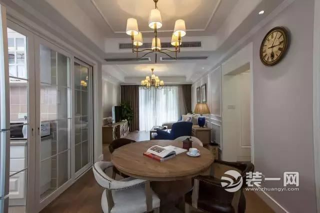 130平米三室两厅现代美式风格装修案例 130平米三室两厅现代美式风格装修案例