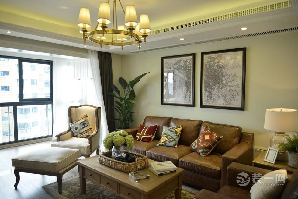 合肥京华世家小区120㎡现代美式装修案例 合肥京华世家小区120㎡现代美式装修案例