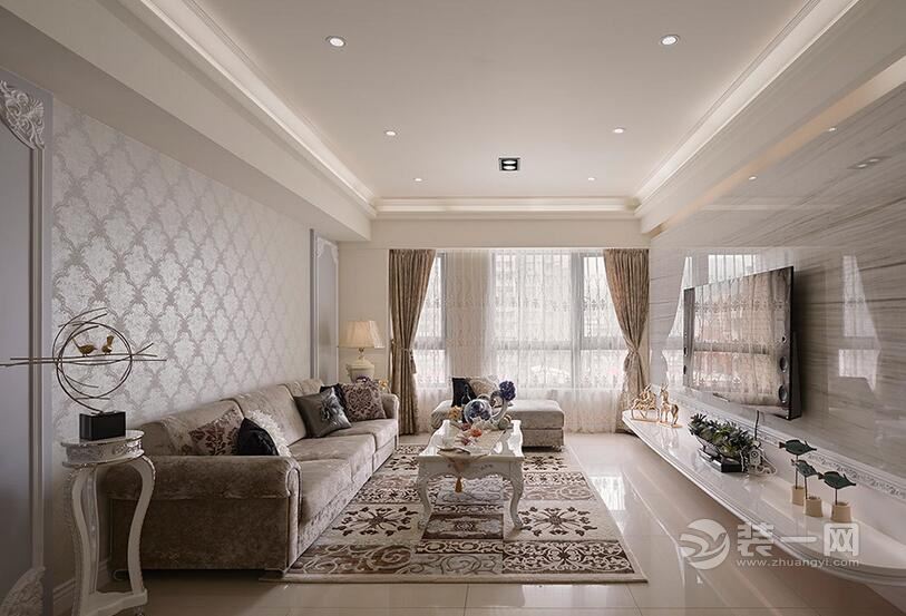 合肥装修公司新古典风格软装配饰效果图