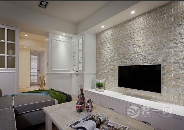 现代简约风格样板间合肥装修公司小户型装修实景图