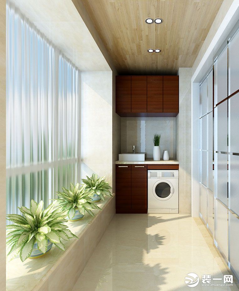 南北通透双阳台装修效果图 南北通透双阳台装修效果图