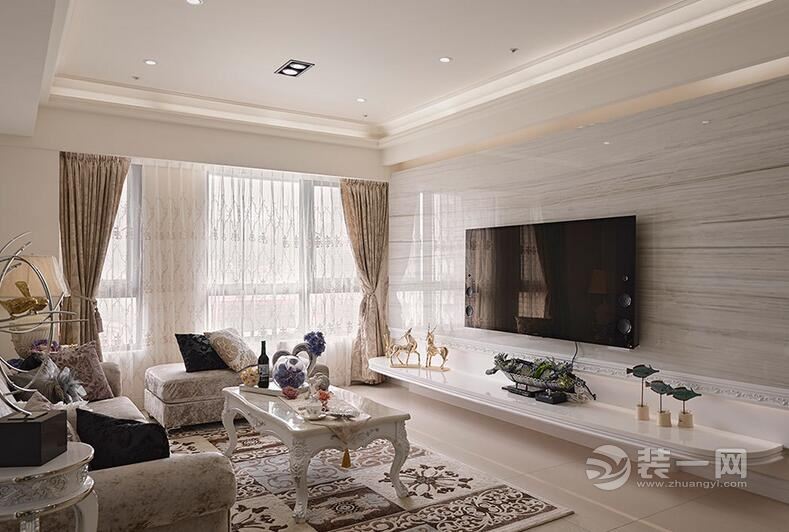 合肥装修公司新古典风格软装配饰效果图