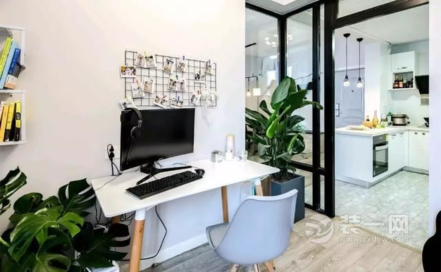 简约北欧风格书房装修效果图