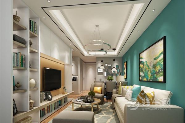 简洁不失文艺范儿 合肥装饰公司90平米简约装修案例