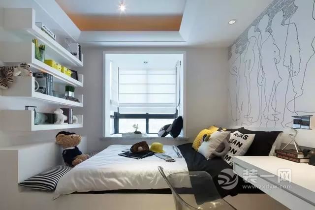 合肥中铁品园106平米现代简约风格装修效果图 合肥中铁品园106平米现代简约风格装修效果图