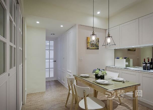 现代简约风格样板间合肥装修公司小户型装修实景图