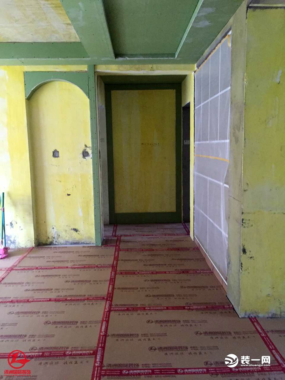 装修公司靠不靠谱工地说了算 实探清洲国际木工工地