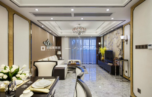 客厅开放式厨房效果好吗？