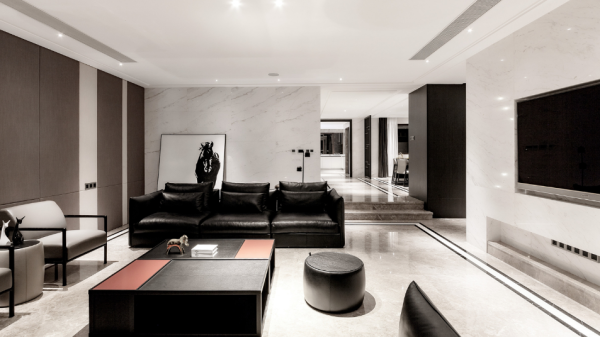 现代简约别墅装修效果图 现代简约别墅装修效果图