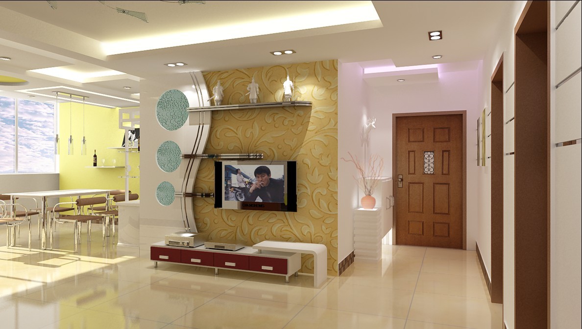 2025经典简约风格电视墙装修效果图